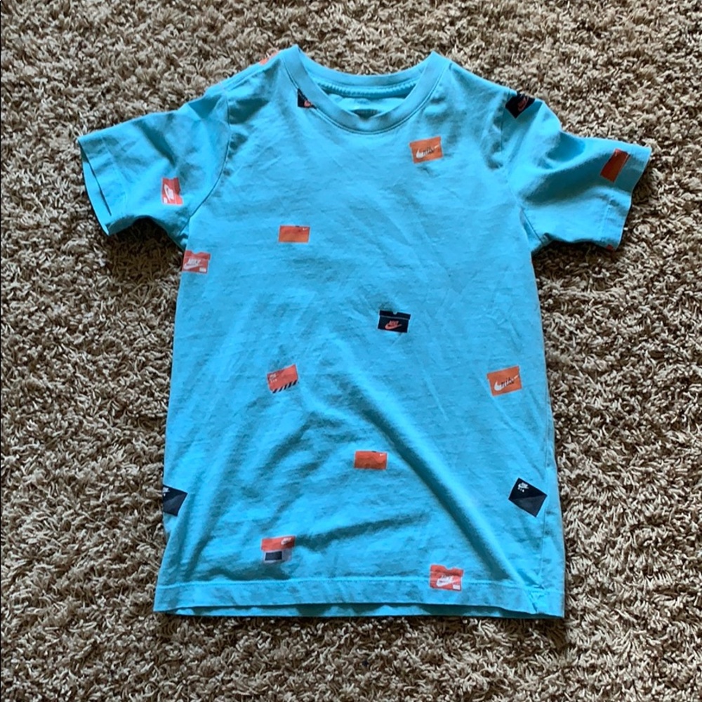 Blue Nike t-shirt